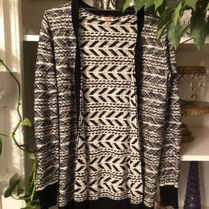 Black & White Cardigan